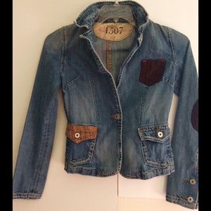 COPY - Womens 1507 Jean Jacket Boho Style Size Small Used